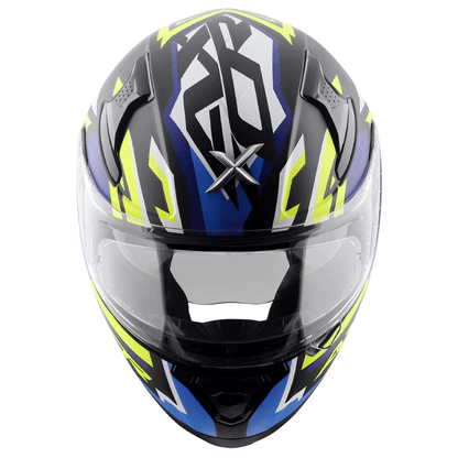 AXOR Apex Streak Helmet Dull Black Blue