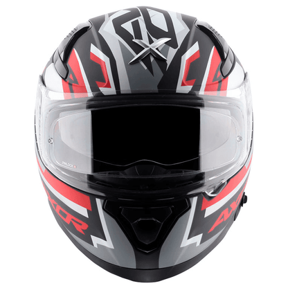 AXOR Apex Streak Helmet Dull Black Red