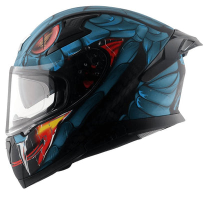 AXOR Apex Venomous Helmet Dull Black Blue
