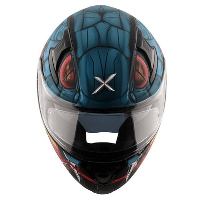 AXOR Apex Venomous Helmet Dull Black Blue