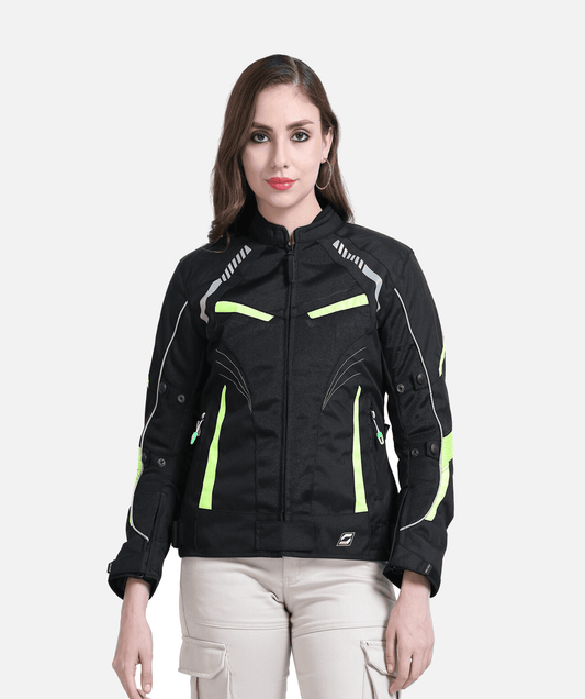 Solace Asmi Ladies Jacket V3.0(Black & Neon)