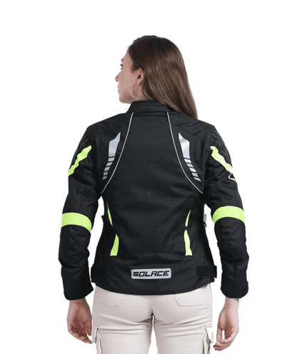 Solace Asmi Ladies Jacket V3.0(Black & Neon)