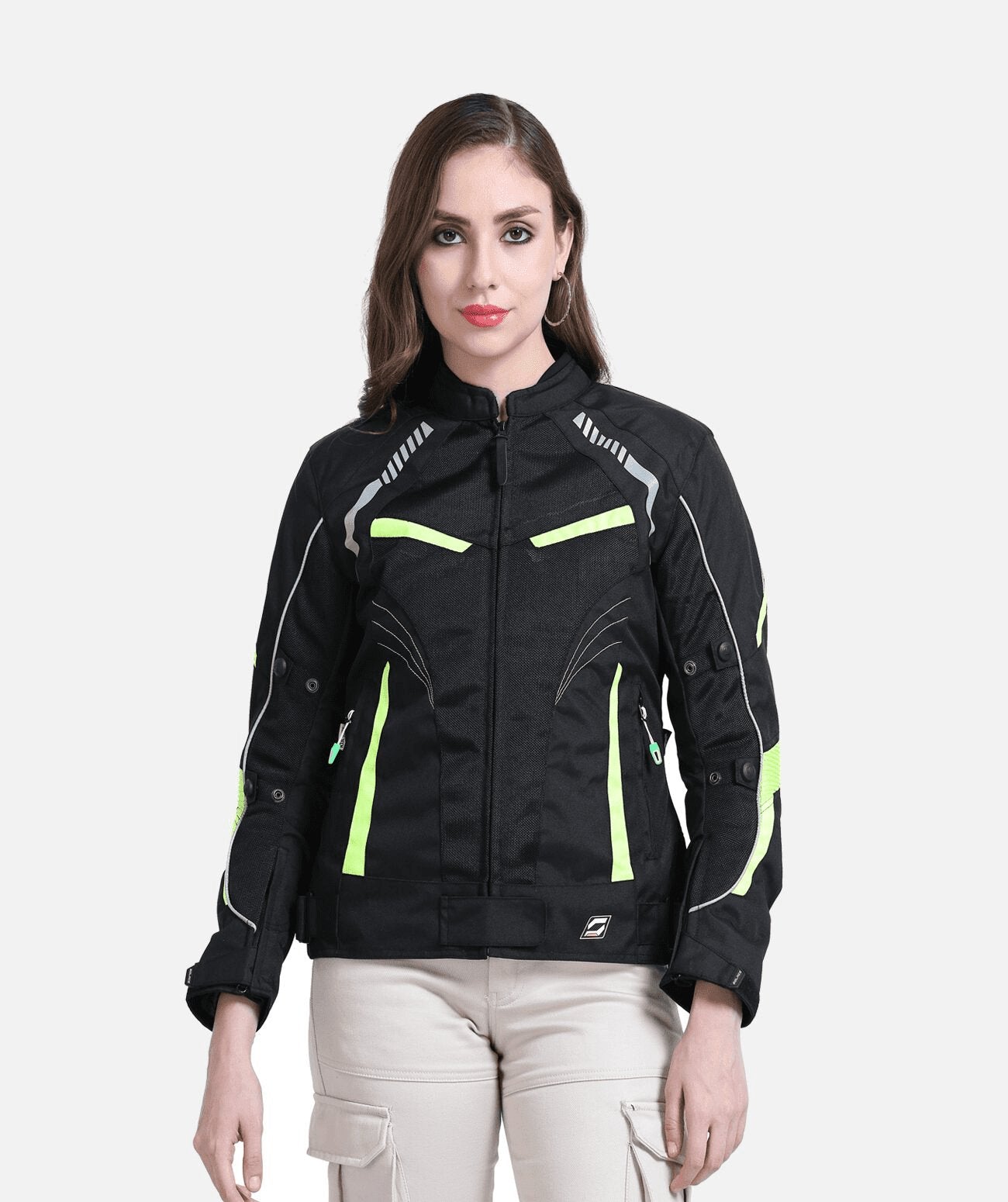 Solace Asmi Ladies Jacket V3.0(Black & Neon)