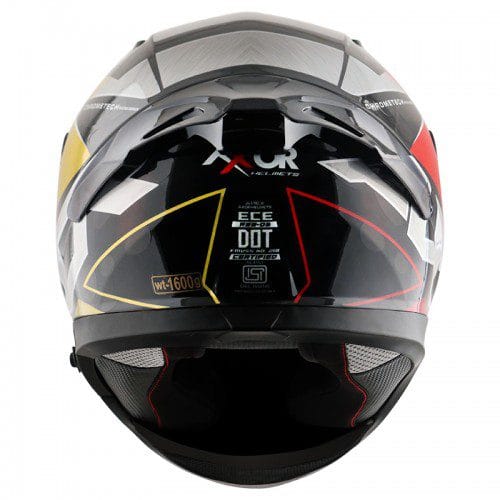 Axor Apex Chromtech Black Red Helmet