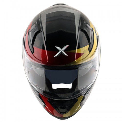 Axor Apex Chromtech Black Red Helmet