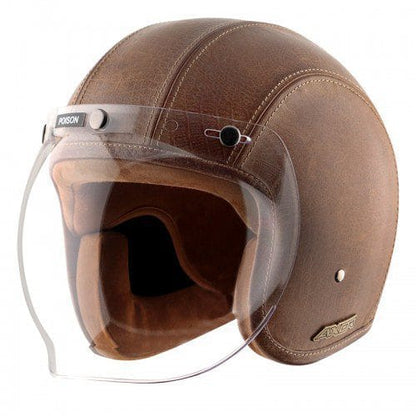 Axor Retro Jet Leather Poison Helmet
