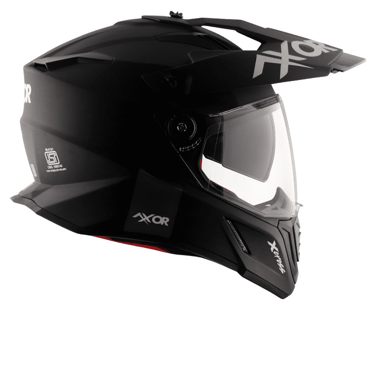 Axor X-Cross Dual Visor Helmet Dull Black