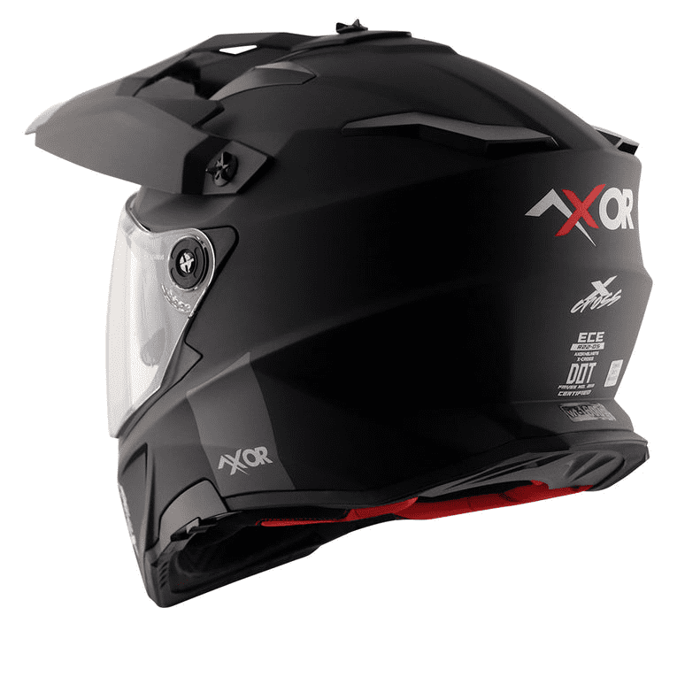 Axor X-Cross Dual Visor Helmet Dull Black