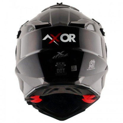 Dual Visor SC Helmet-Black Red
