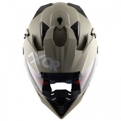 Axor X-Cross Dual Visor SC Helmet-Nickel Red