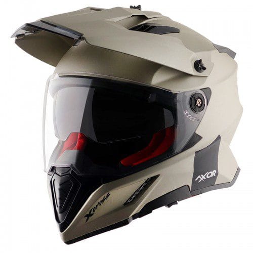 X-Cross Dual Visor Helmet Nickel