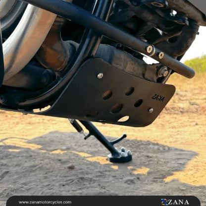 Zana Bash Plate for BSA Goldstar 650 (Aluminum, Black) ZI-8539