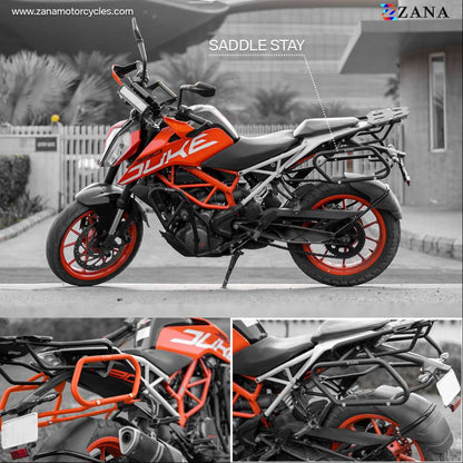 BLACK SADDLE STAY FOR KTM DUKE 250 and 390