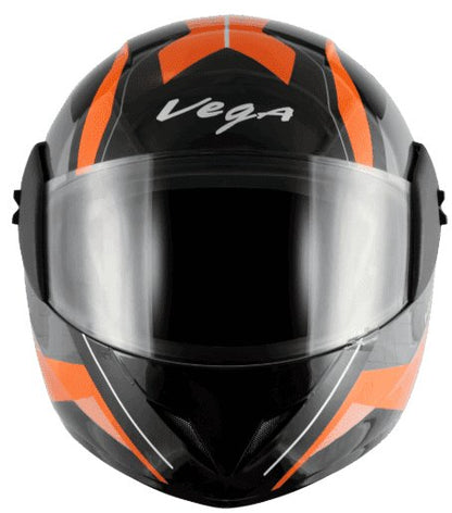 Vega Cliff Pioneer Black Orange Helmet