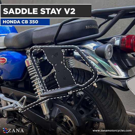 SADDLE STAYS FOR SOFT BAGS HONDA CB350 HNESS
