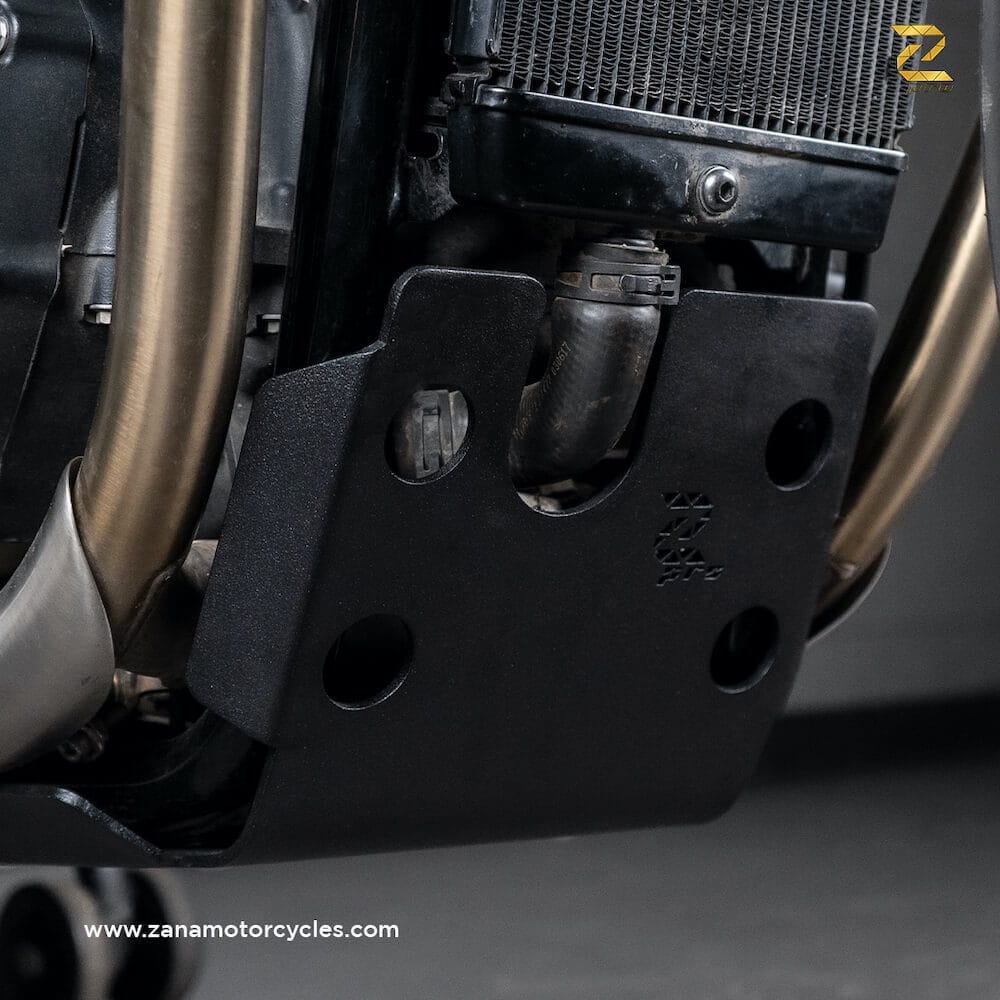 Black Bash Plate for Triumph Street Scrambler