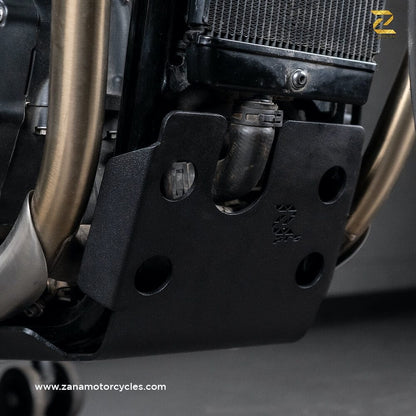 Black Bash Plate for Triumph Street Scrambler