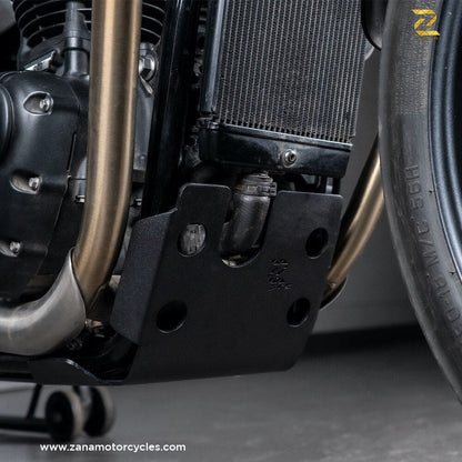Black Bash Plate for Triumph Street Scrambler