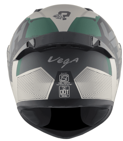 Vega Bolt Army Dull Mud Battle Green Helmet