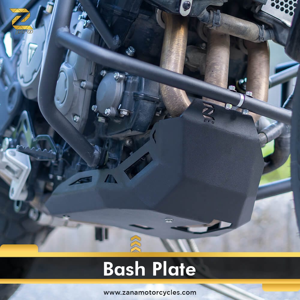 Black Bash Plate for Triumph Tiger 850