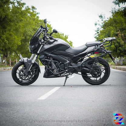 Matt Black Crash Guard for Dominar 400/250