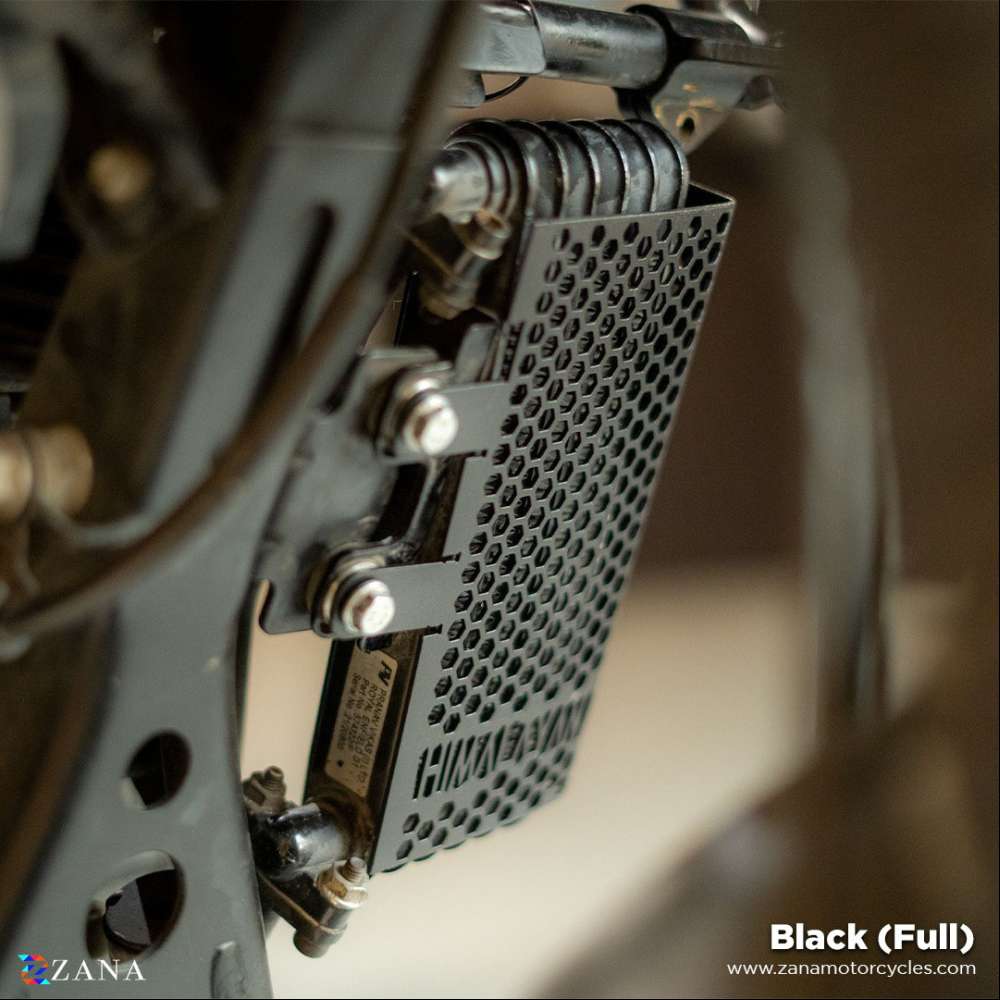Black Full Radiator Guard for Himalayan BS3-BS4 and BS6