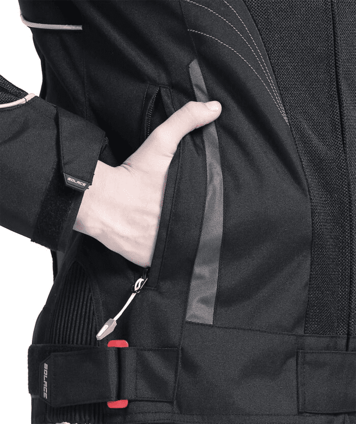 Solace ASMI Ladies Jacket V3.0(Black & Grey)