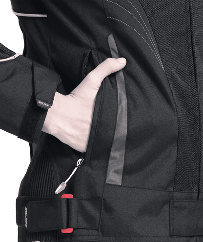 Solace ASMI Ladies Jacket V3.0(Black & Grey)