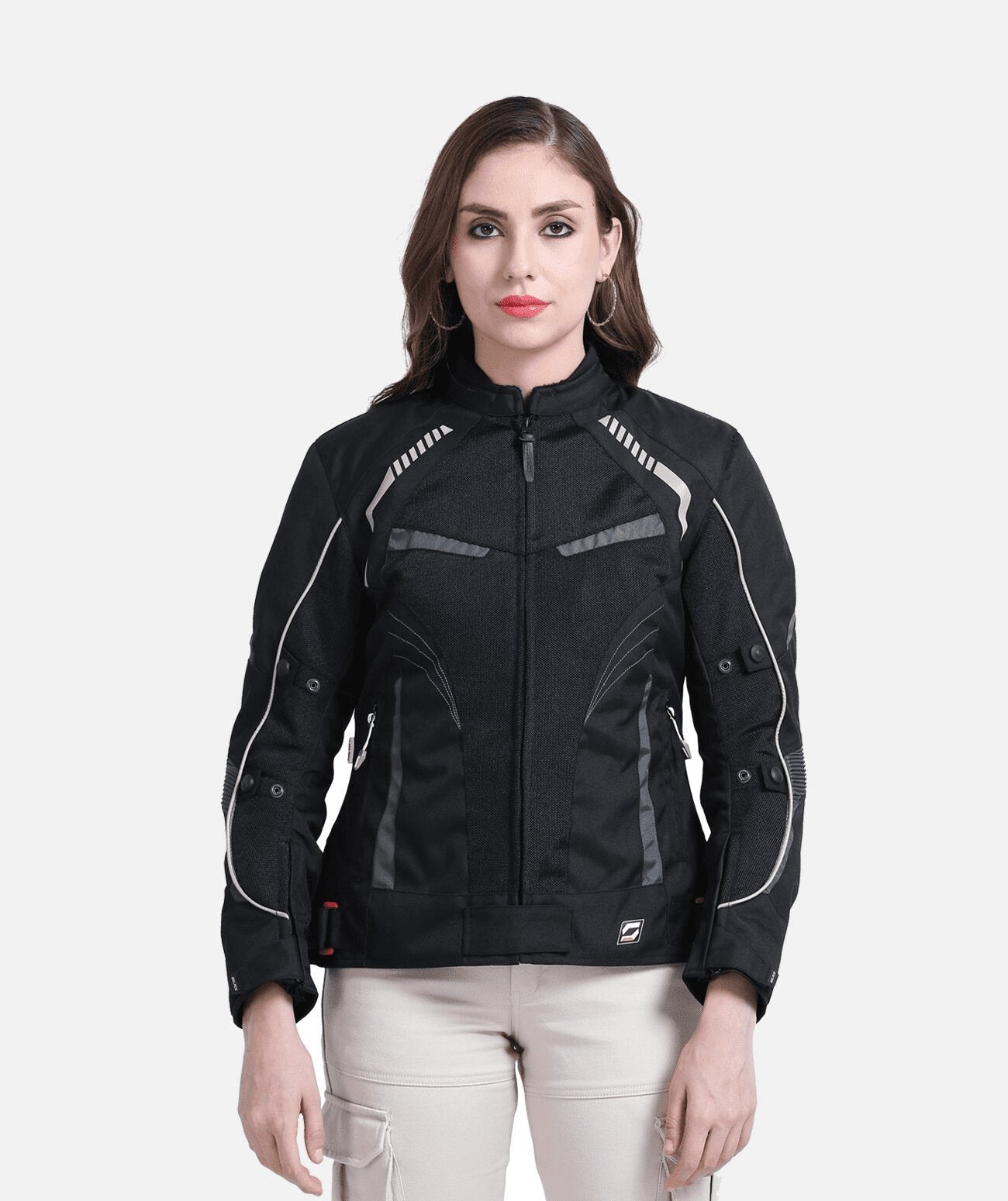 Solace ASMI Ladies Jacket V3.0(Black & Grey)