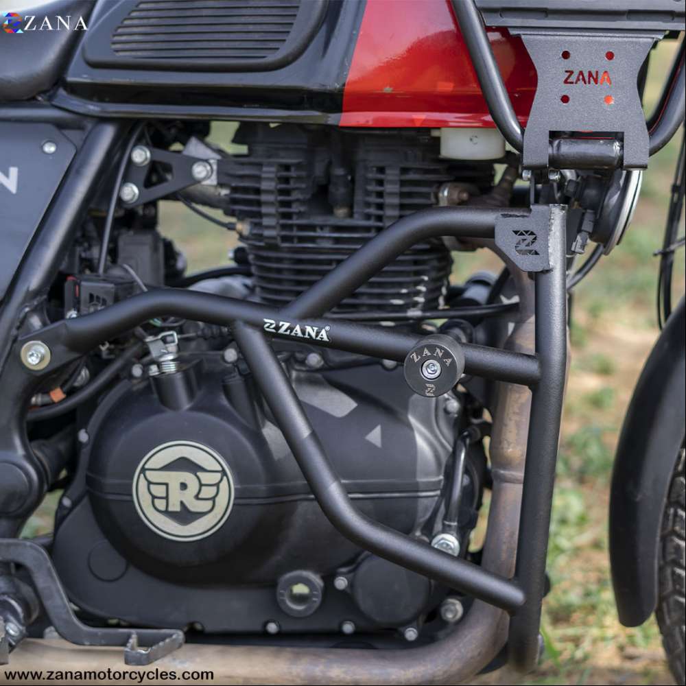 Black Leg Guard with Slider for Himalayan BS6 (2021-22)