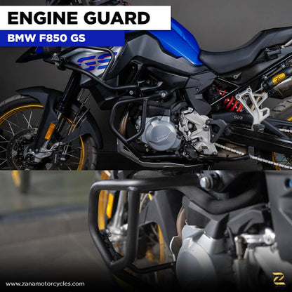 Black Lower Engine Guard for BMW F 850 GS