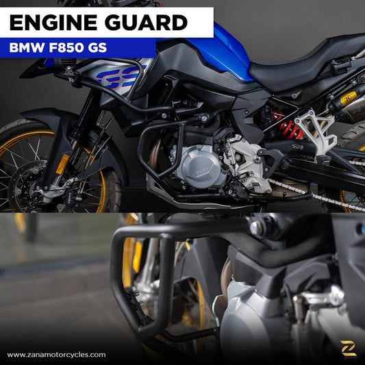 Black Lower Engine Guard for BMW F 850 GS