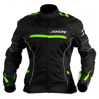 Black Neon Yellow Diva Bike Riding Jacket