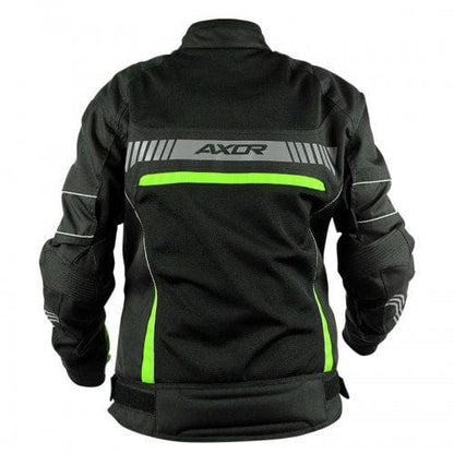 Black Neon Yellow Diva Bike Riding Jacket 