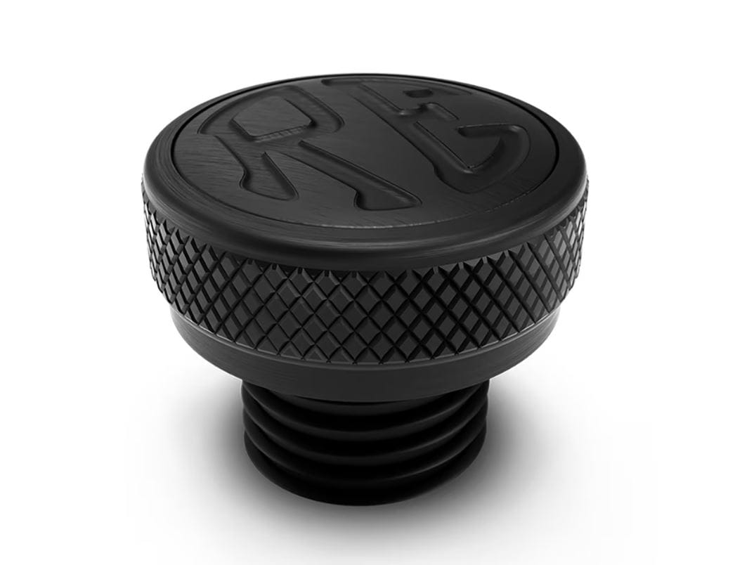Black Oil Filler Cap for Bullet 350 and 500