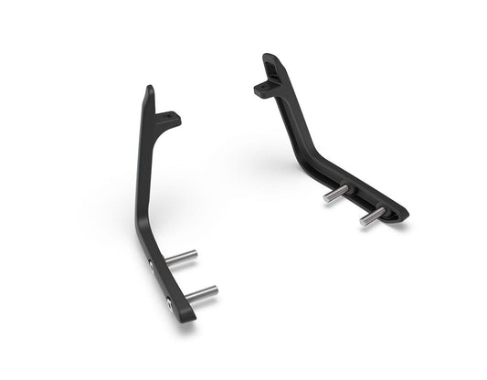 Black Passenger Backrest Mounts for Royal Enfiled KXA00094 Riders Junction 2