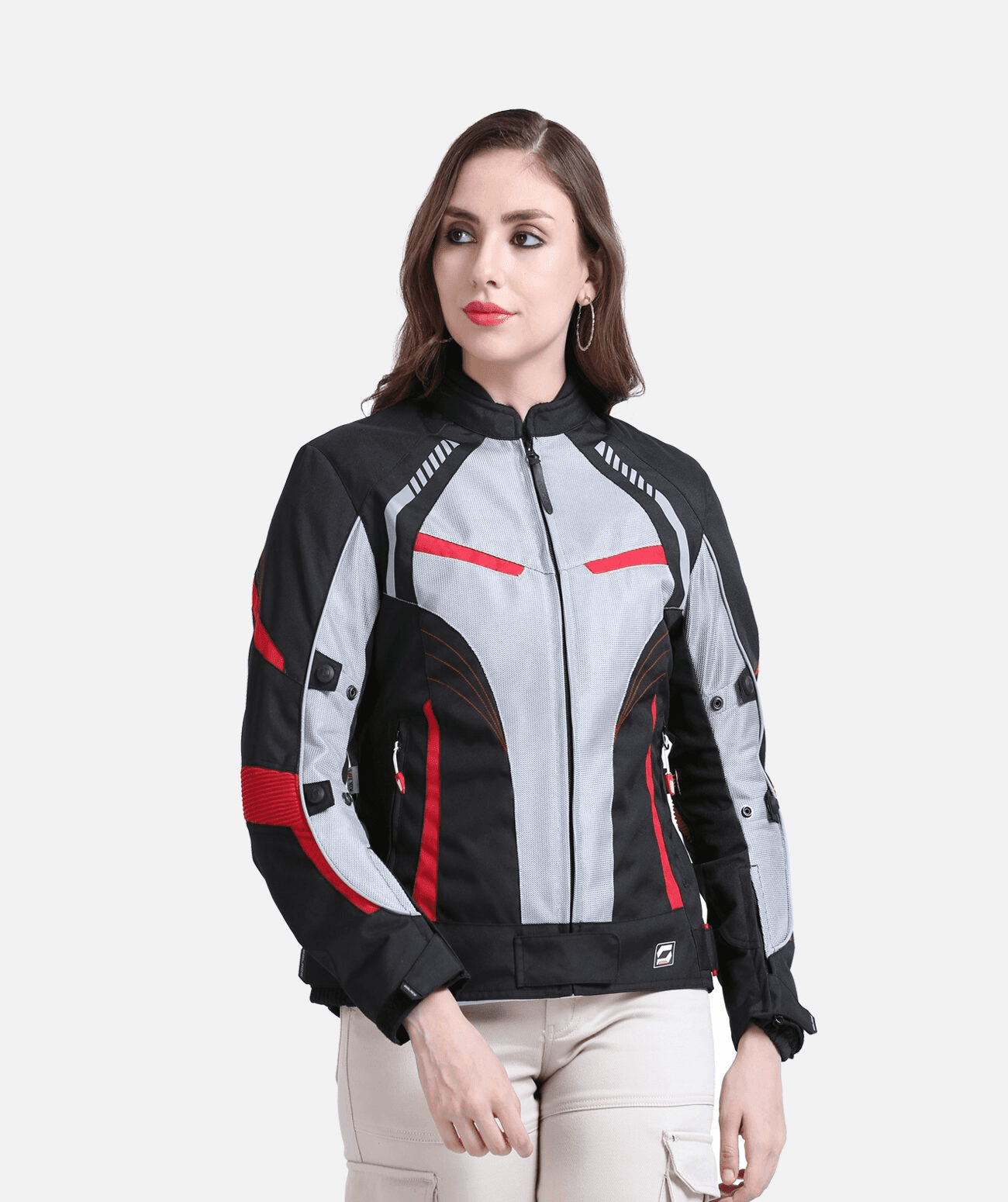 Solace ASMI Ladies Jacket V3.0(Black & RED)