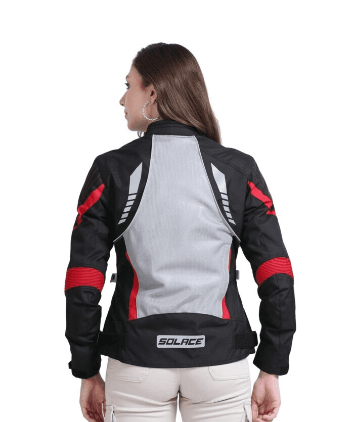 Solace ASMI Ladies Jacket V3.0(Black & RED)