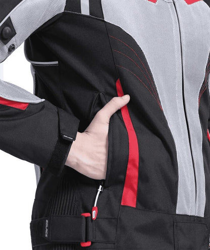 Solace ASMI Ladies Jacket V3.0(Black & RED)