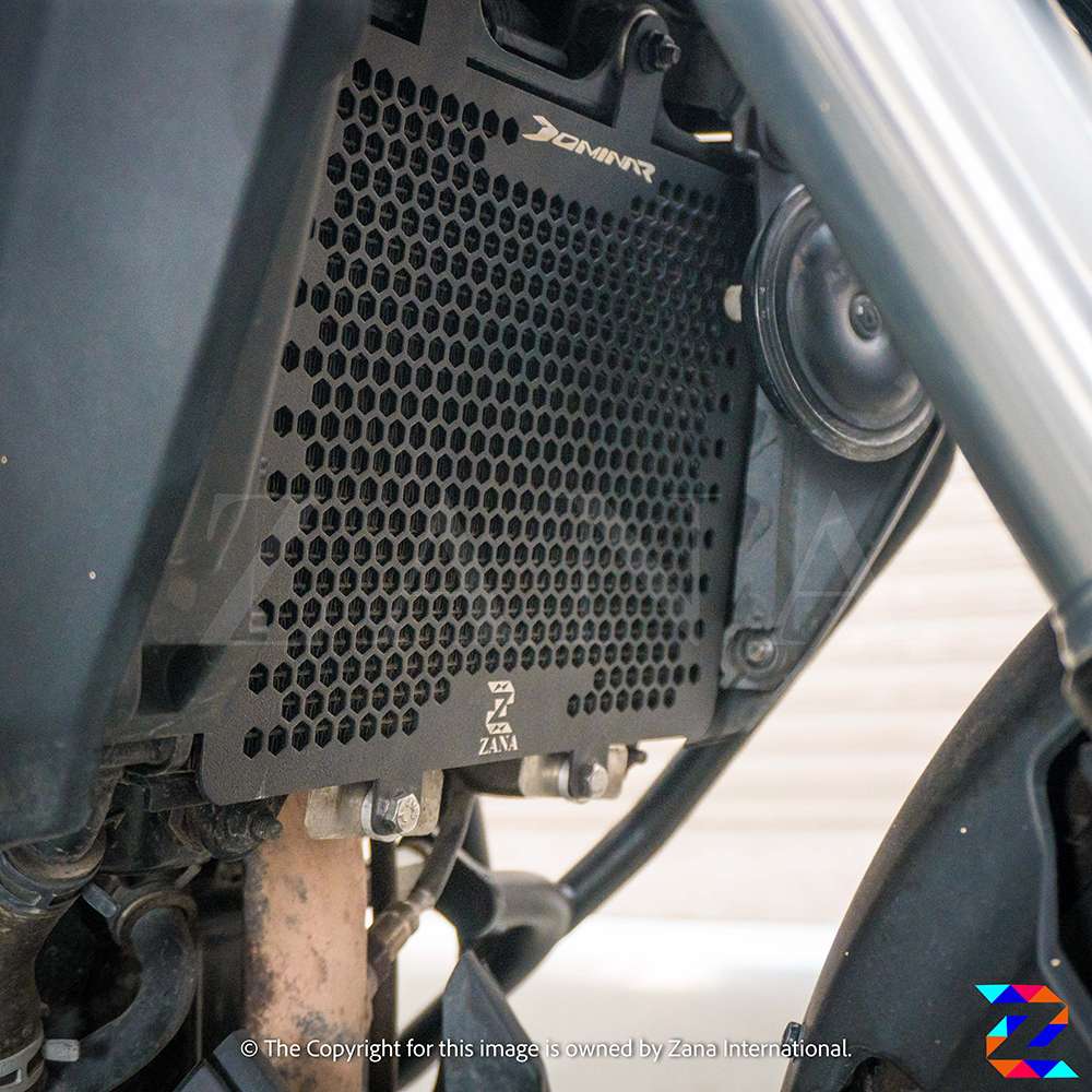 Matt Black Radiator Grill for Dominar 250 and 400 (2019-21) - ZI-8083 ...