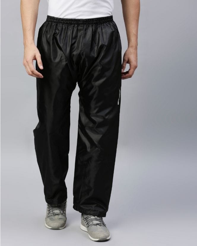 Windy Black Raincoat for Mens