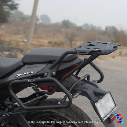 Black Top Rack with New Plate for Dominar 400 and 250