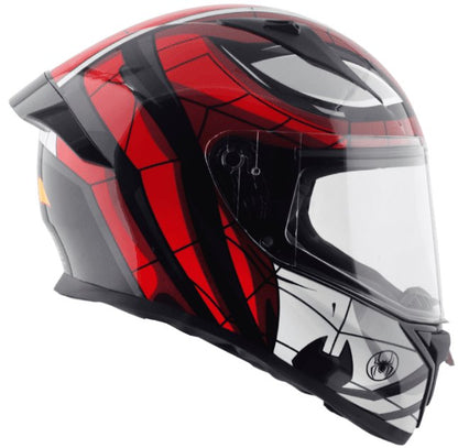 Vega Bolt Marvel Spiderman Edition Black Red Helmet