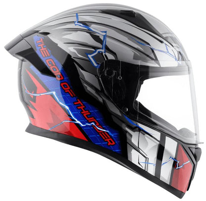Vega Bolt Marvel Thor Edition Black Red Helmet