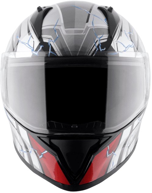 Vega Bolt Octopus Black Neon Green Helmet