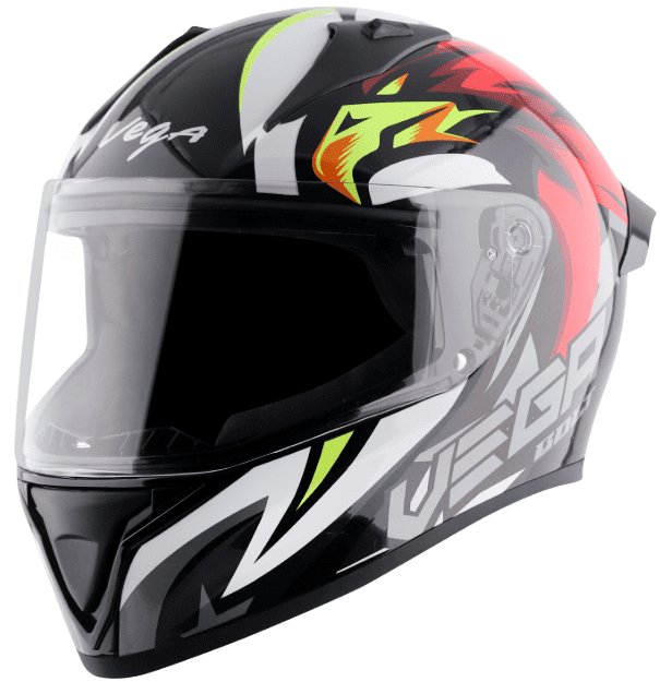 Vega Bolt Speedx Black Red Helmet