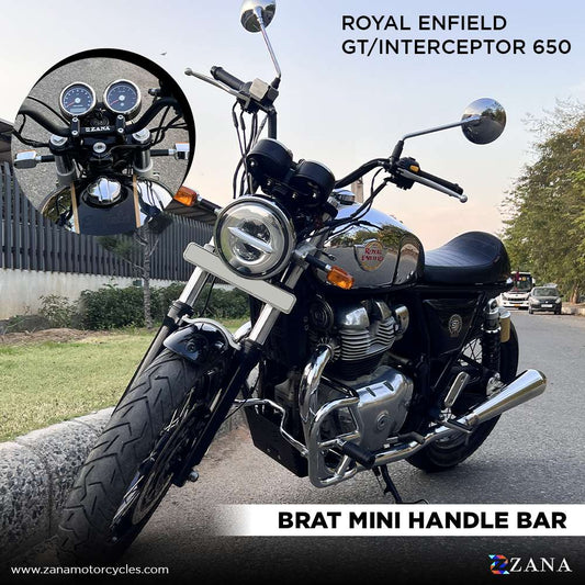 Brat Mini Handle Bar for GT-Interceptor 650