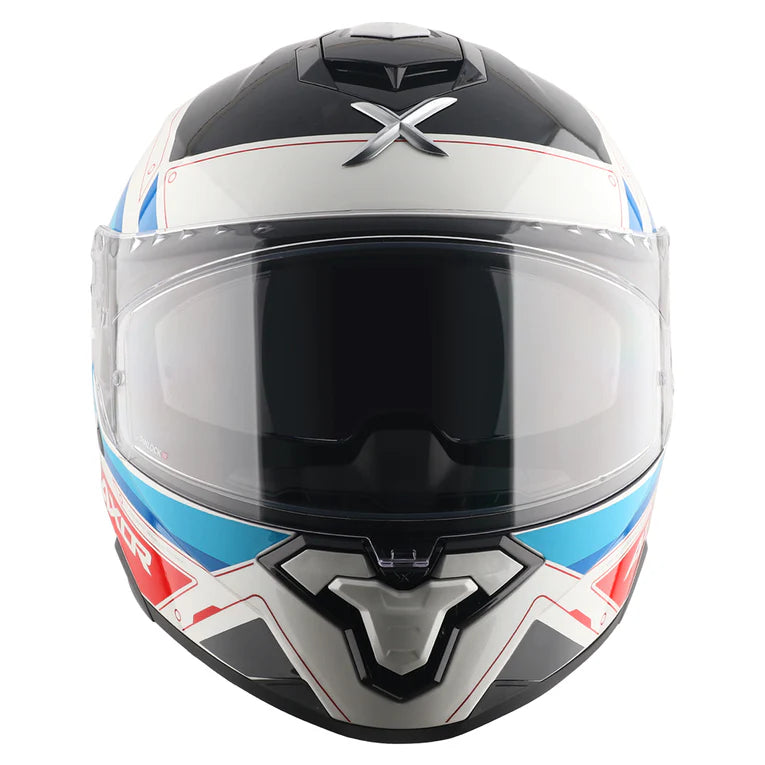 AXOR Brutale Ryden Dual Spoiler White Red Helmet