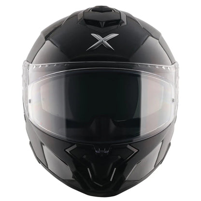 Axor Brutale Solid Colors Dual Spoiler Black Helmet