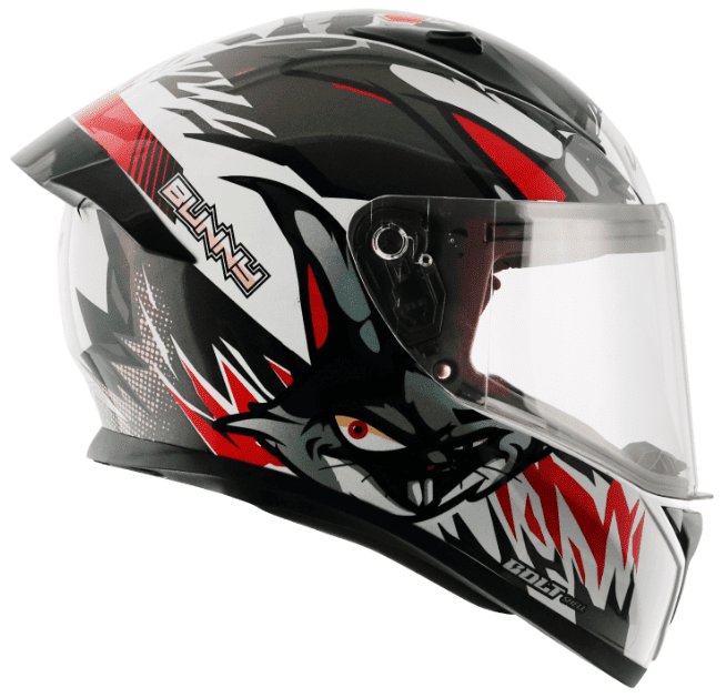 Vega Bolt Bunny White Red Helmet